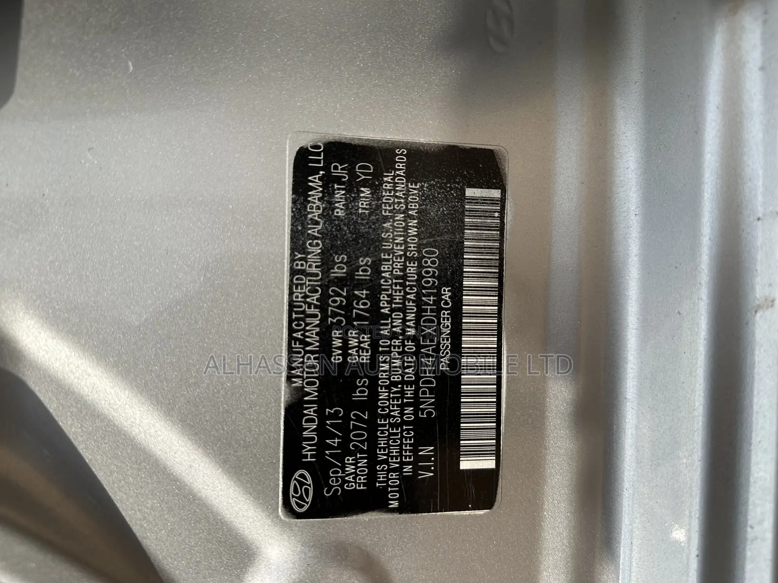 Hyundai Elantra 2013 Silver