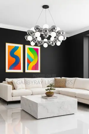 Nordic Glass Ball Chandelier