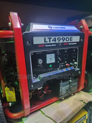 4.5kva Lutia Original Generator With 100%Copper Coir