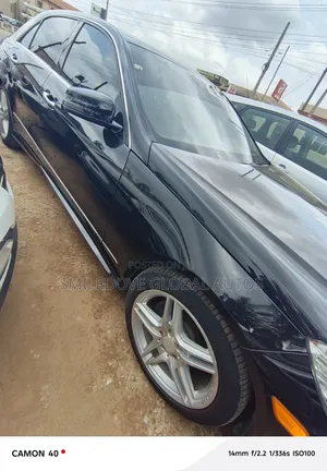 Mercedes-Benz E350 2013 Black