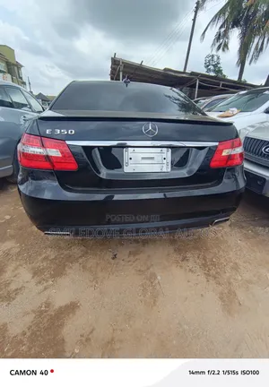 Mercedes-Benz E350 2013 Black