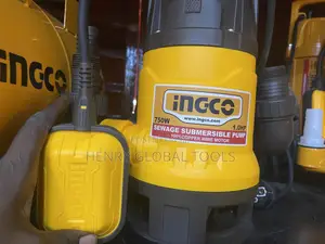 750w 1.0hp Ingco Sewage Submersible Water Pump Machine