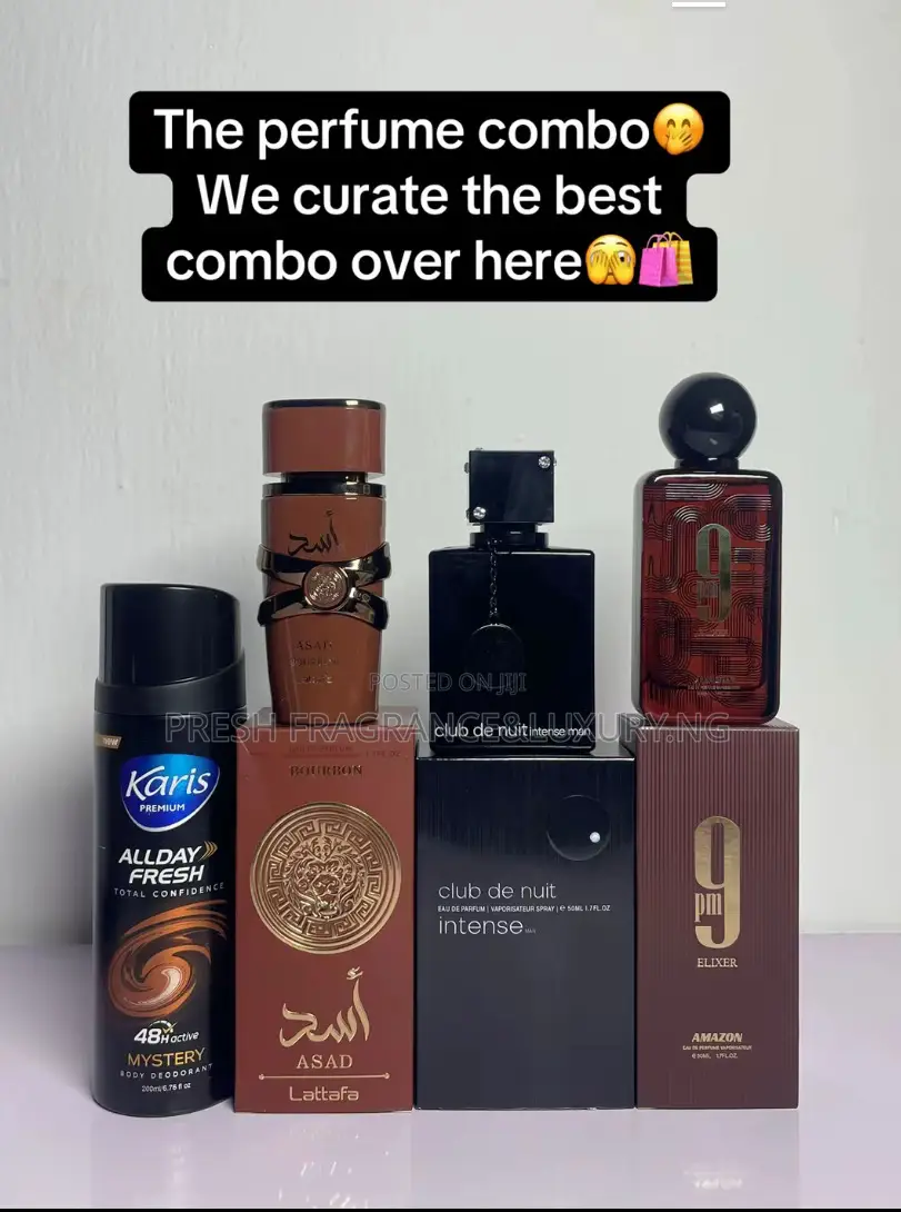 Masculine Perfume Combo