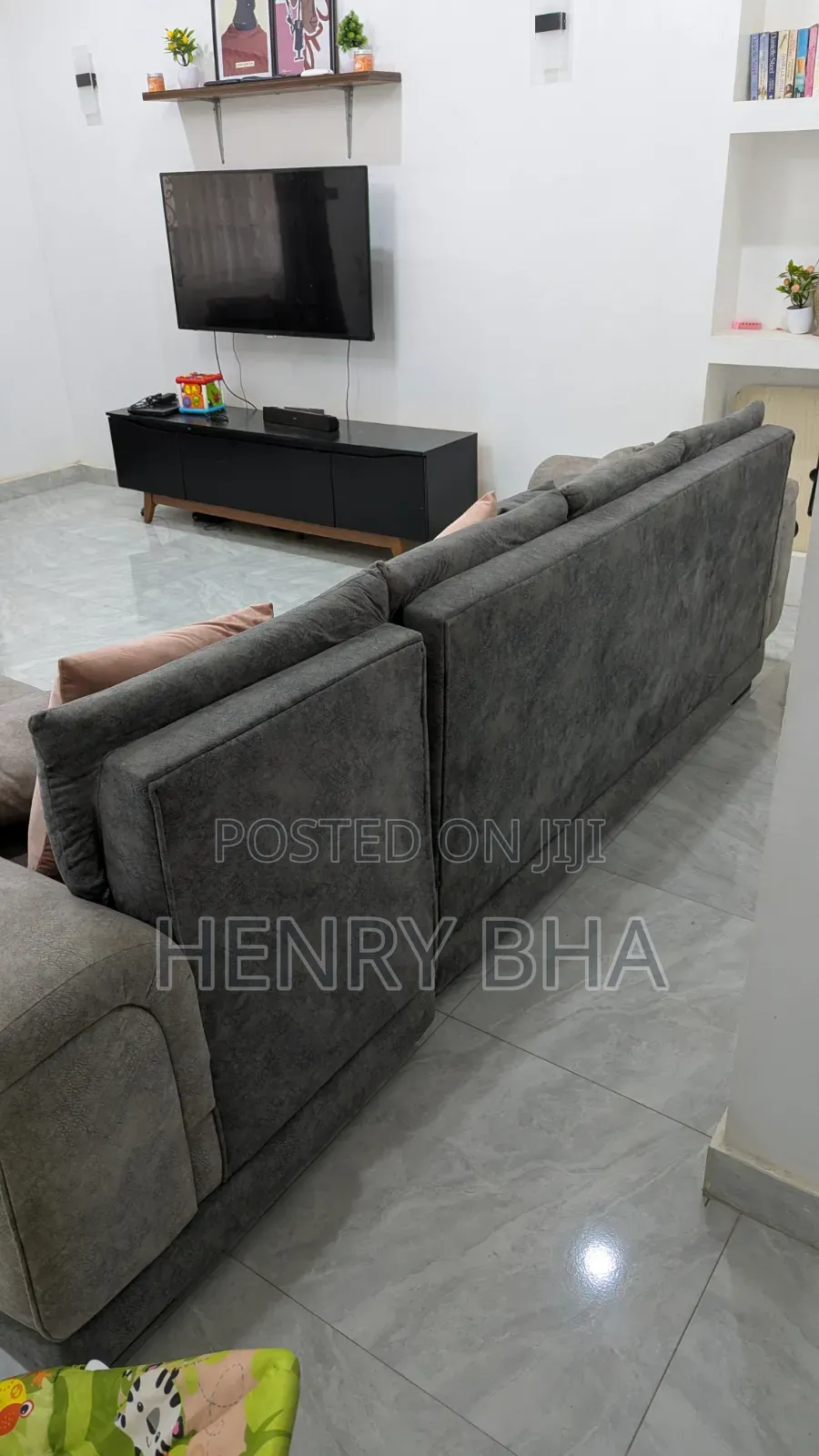 6-Seater L-Shaped Sofa