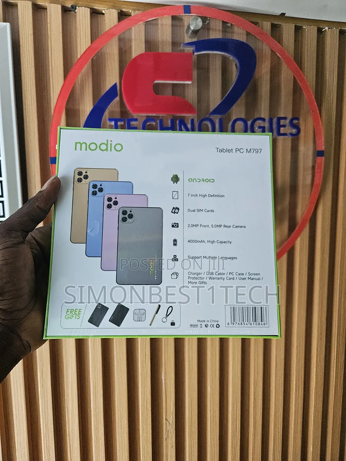 New Modio M797 256 GB Blue
