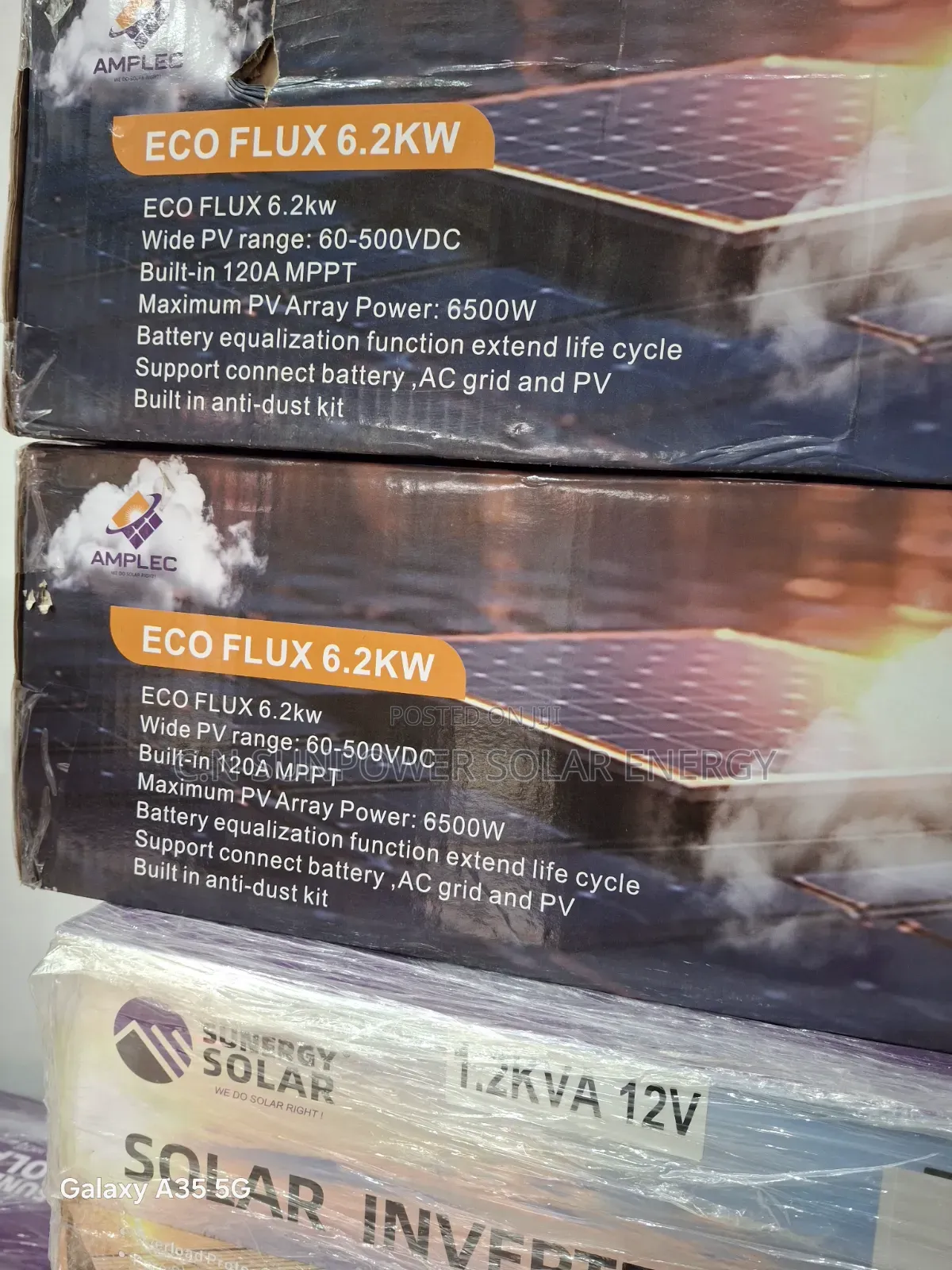 6.2kw/48v Amplec Hybrid Solar Inverters