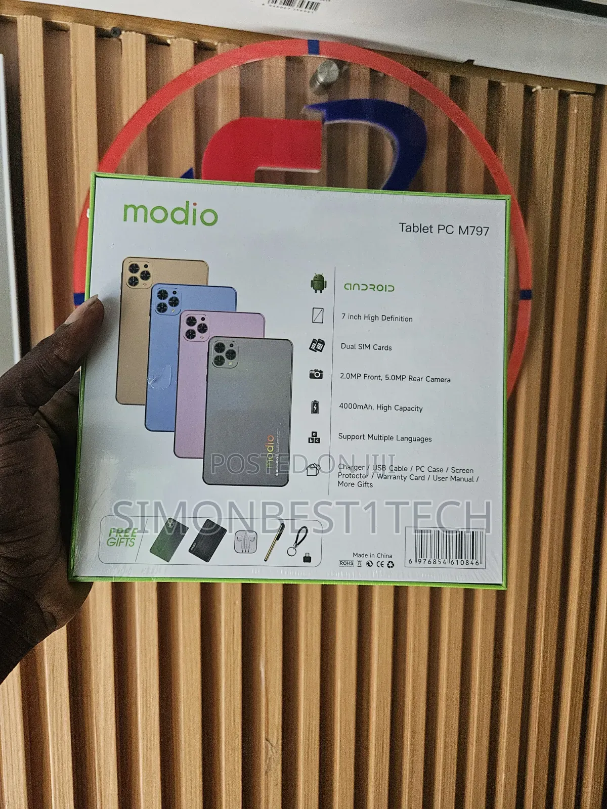 New Modio M797 256 GB Blue