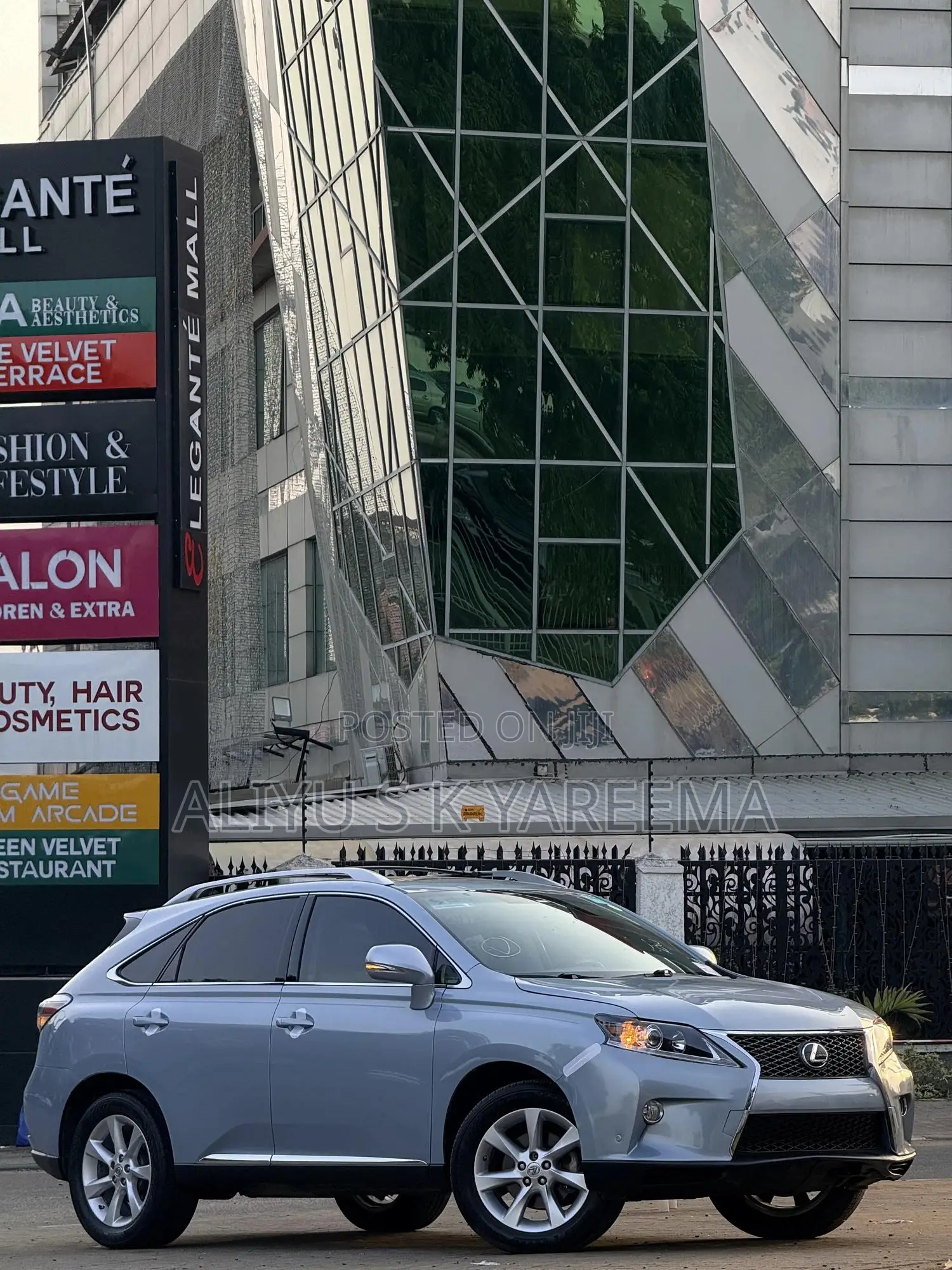 Lexus RX 350 2011 Blue