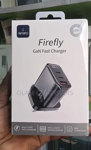 Wiwu Firefly Gan Fast Charger 65w