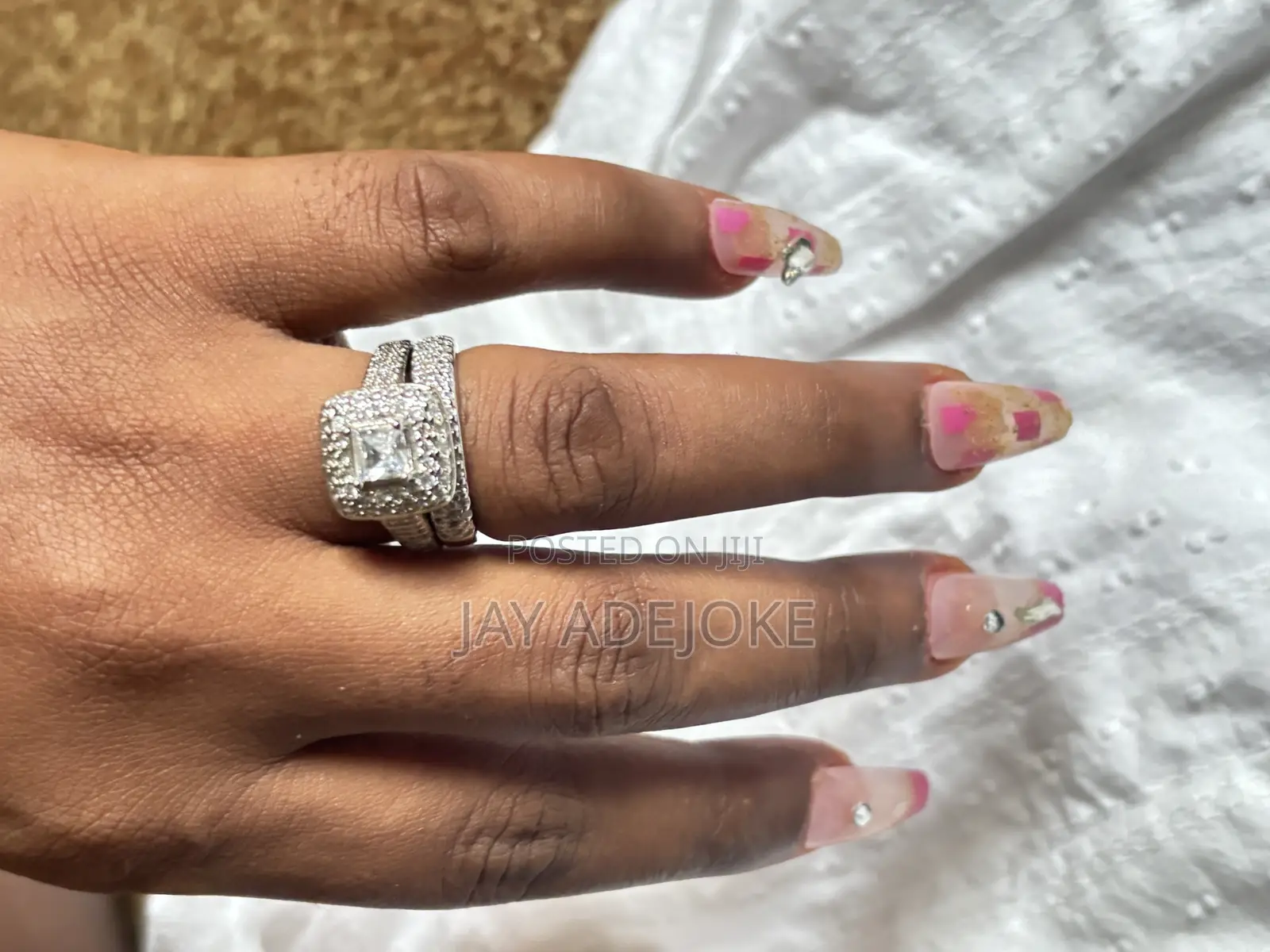 Silver Wedding Set
