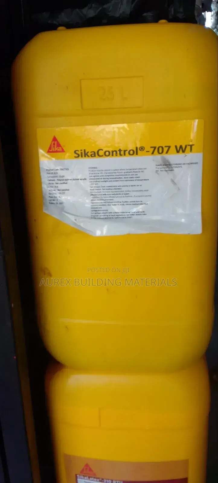 Sika Waterproof Control -707 Wt 25 Liters