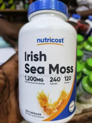 Nutricost Irish Sea Moss Extract 1,200mg Per Serving,240 Caps
