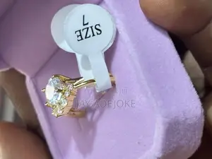 Gold Plated Cz Ring