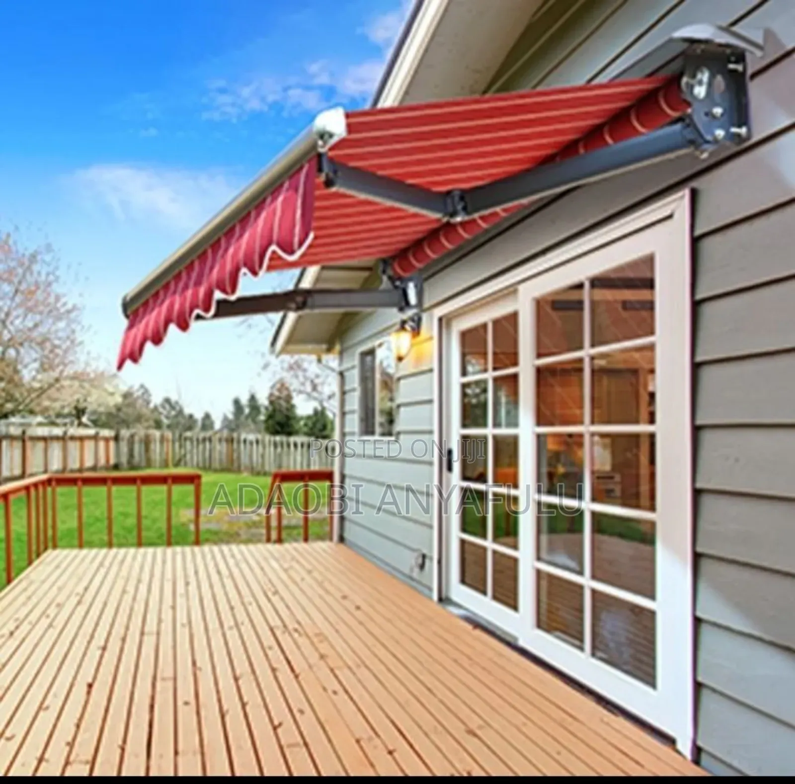 Retractable Automatic/Electric Sun Rain Cover Canopy (Awning)