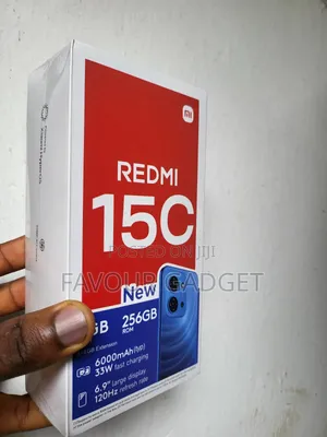New Xiaomi Redmi 15C 4G 256 GB Red