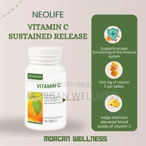 Vitamin C Sustained Release - 100 Tablets (Single)