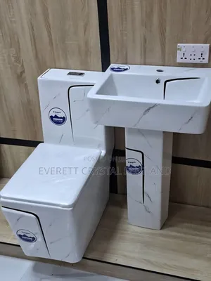 Unique Marble Color Water Closet