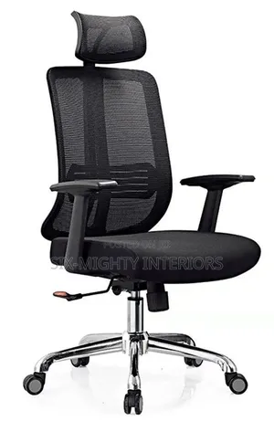 Executive Mesh Office Chair With Headrest
