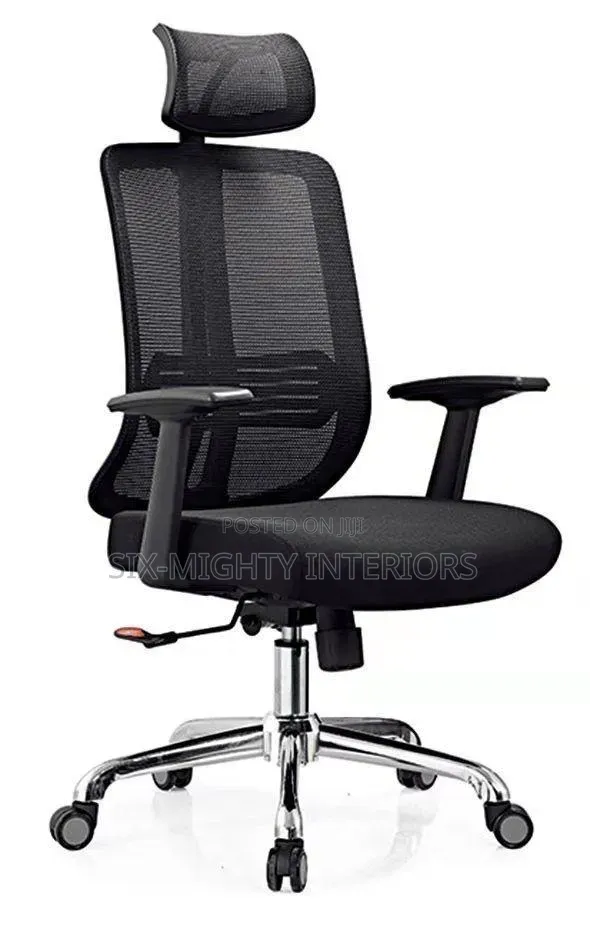 Executive Mesh Office Chair With Headrest