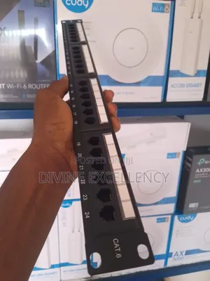 Aico 24 Port Cat 6 Patch Panel
