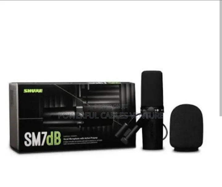 Shure Sm7dB Dynamic Vocal Microphone and Broadcast