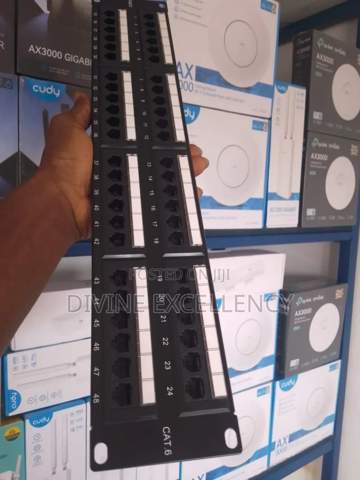 Aico 48 Port Cat 6 Patch Panel