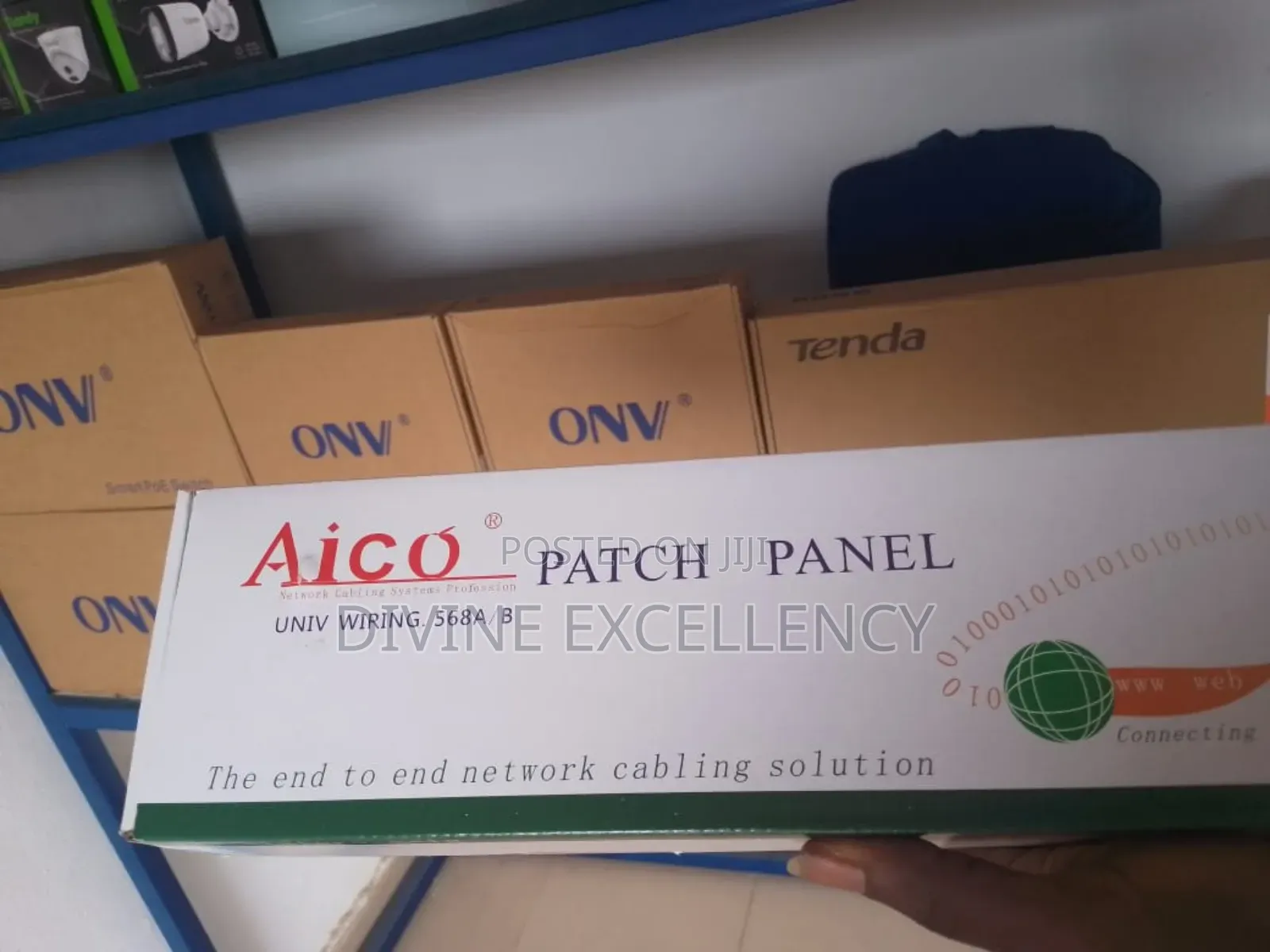 Aico 48 Port Cat 6 Patch Panel