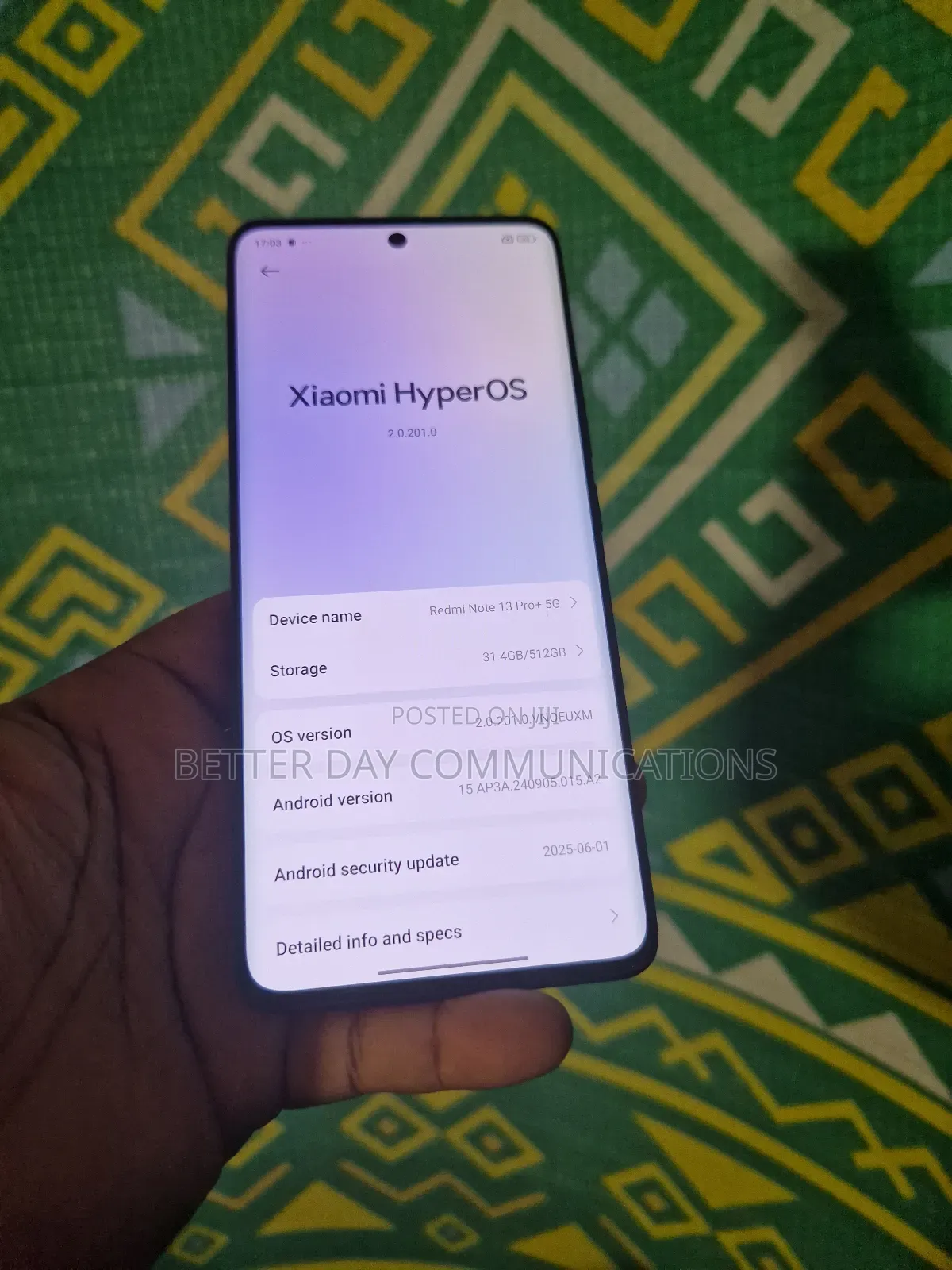 Xiaomi Redmi Note 13 Pro 5G 512 GB Black