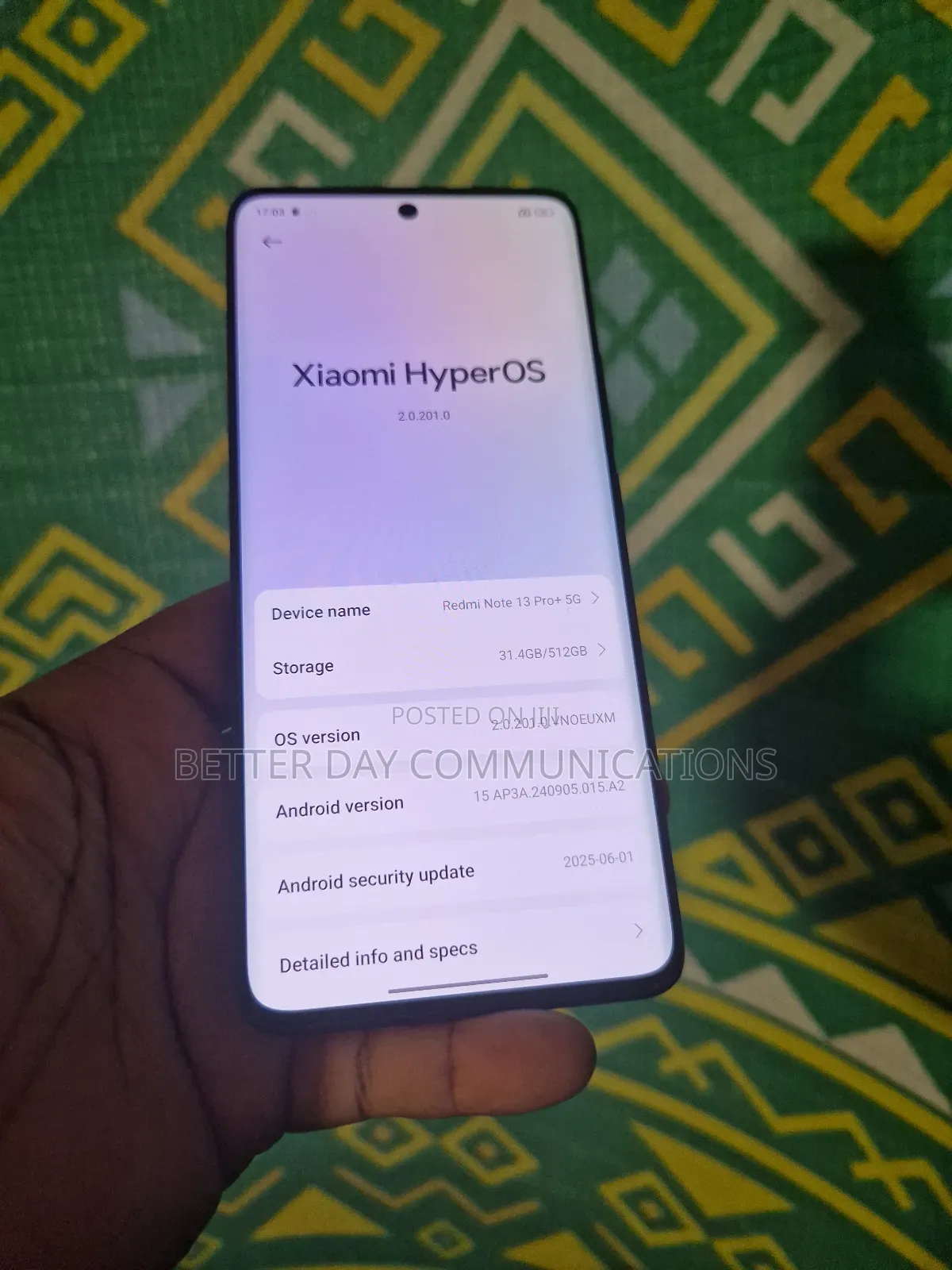 Xiaomi Redmi Note 13 Pro 5G 512 GB Black