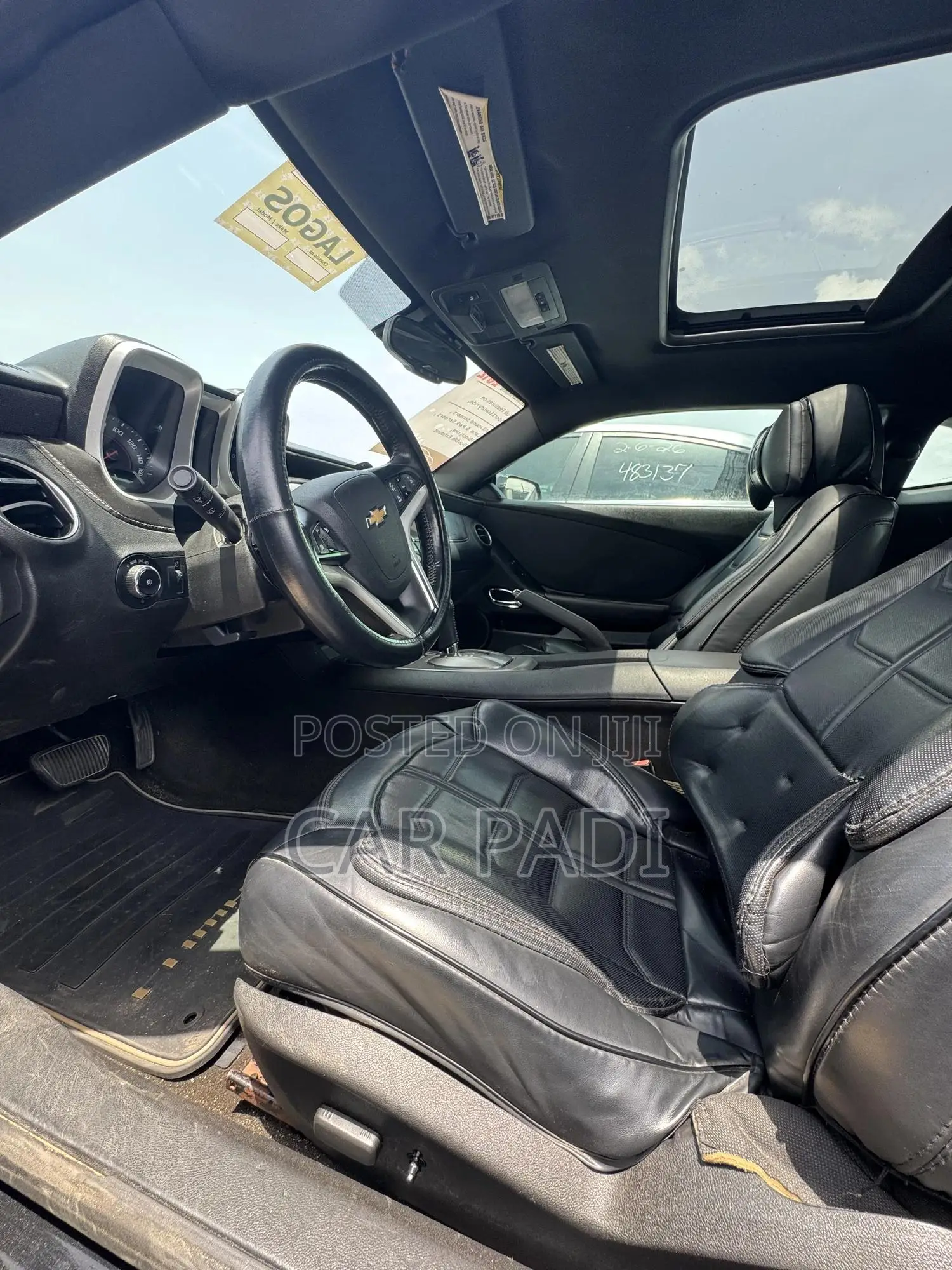 Chevrolet Camaro LT Coupe Automatic 2012 Black