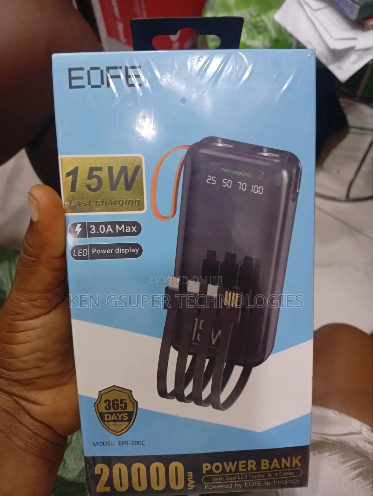 Eofe 2000mah Power Bank