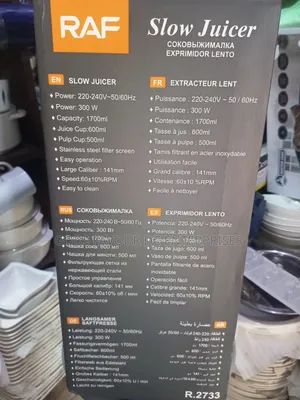Raf Slow Juicer