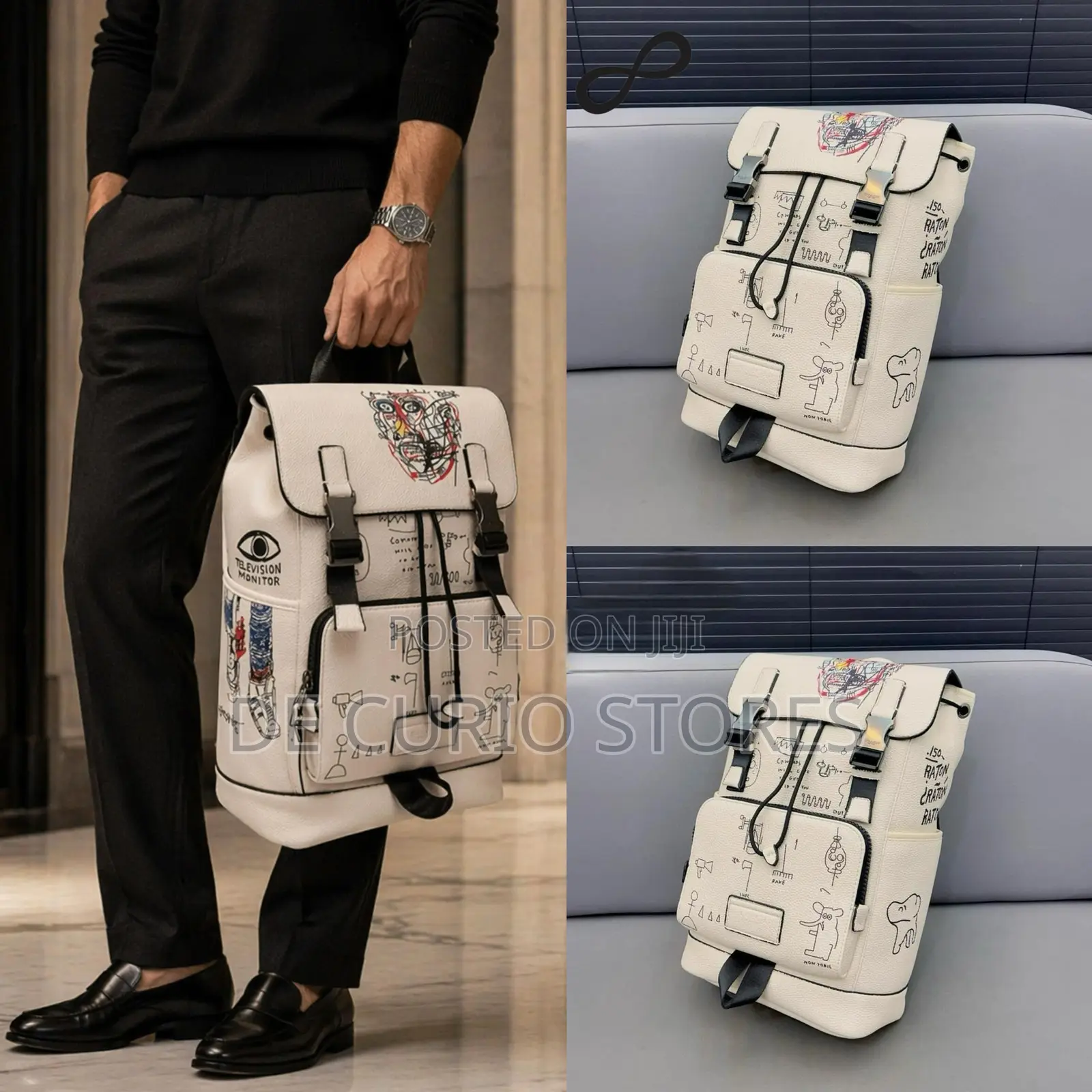 Coach X Jean Michel Basquiat Back Pack