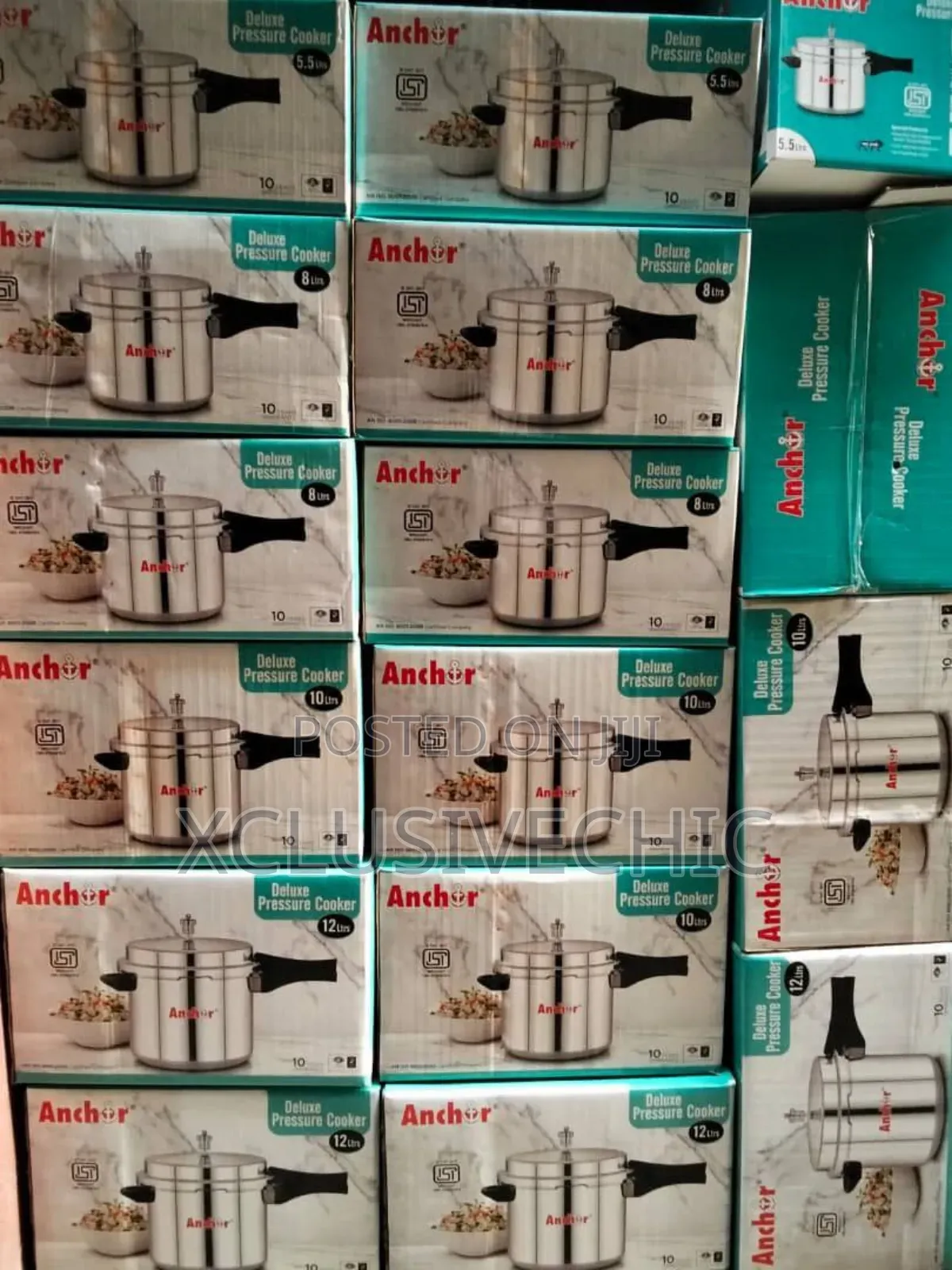 Anchor Pressure Cooker - Different Sizes