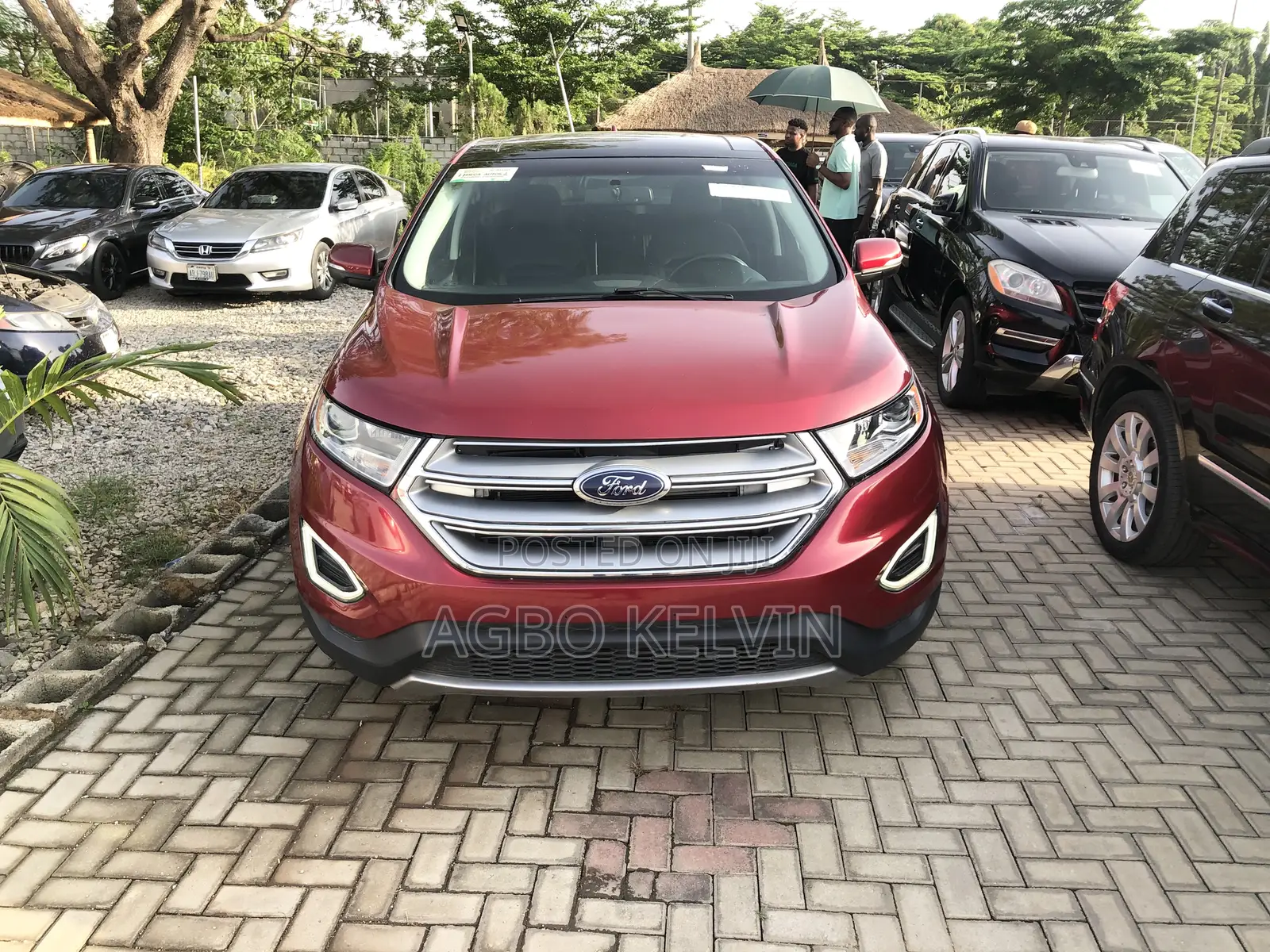 Ford Edge 2016 Red