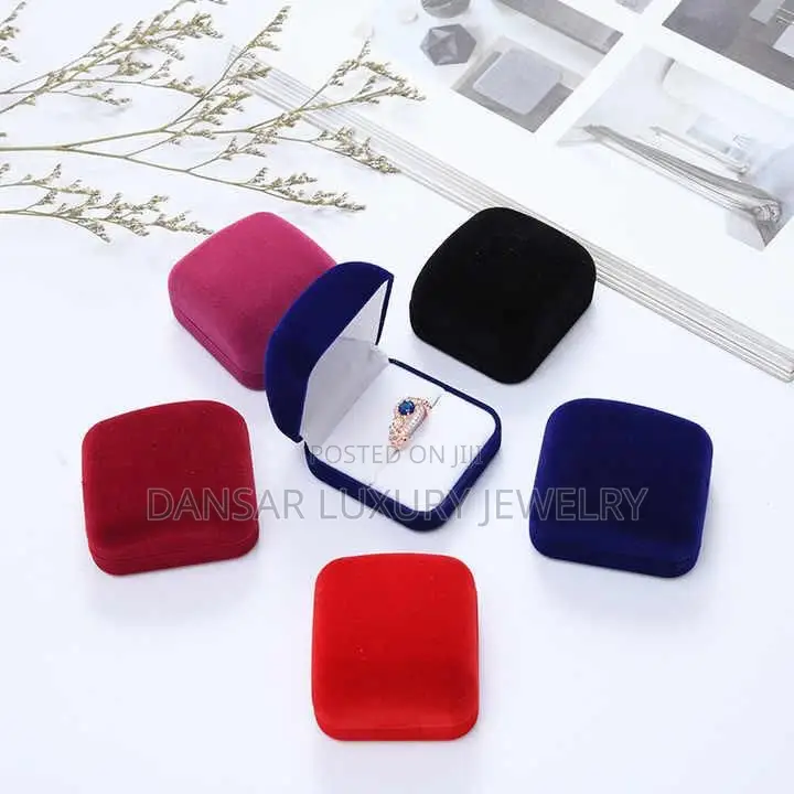 Classy Velvet Proposal Box