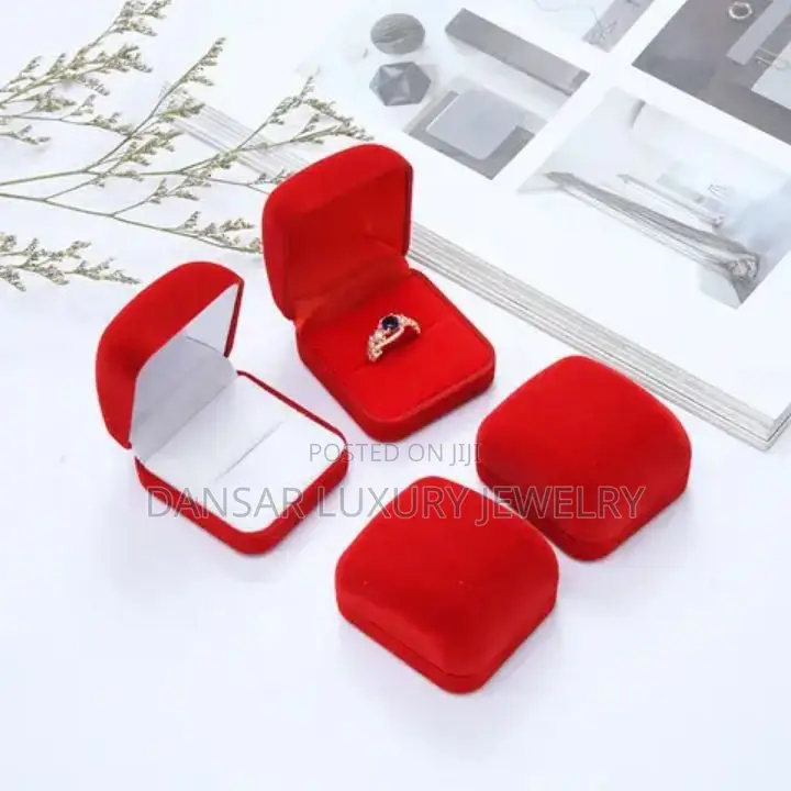 Classy Velvet Proposal Box