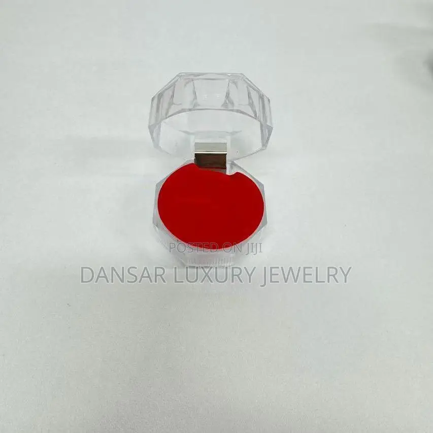 Small Acrylic Proposal Ring Box