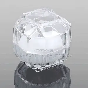 Small Acrylic Proposal Ring Box