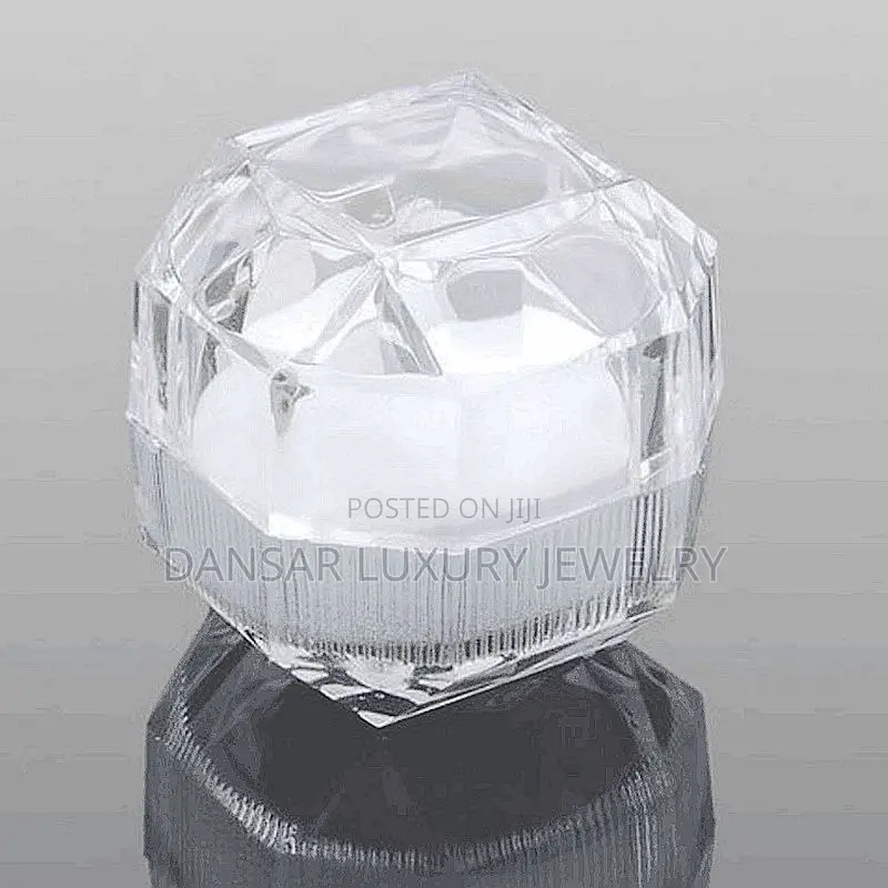 Small Acrylic Proposal Ring Box