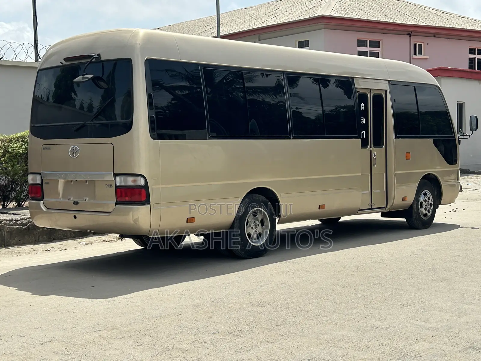 Toyota Coaster 2017 Gold