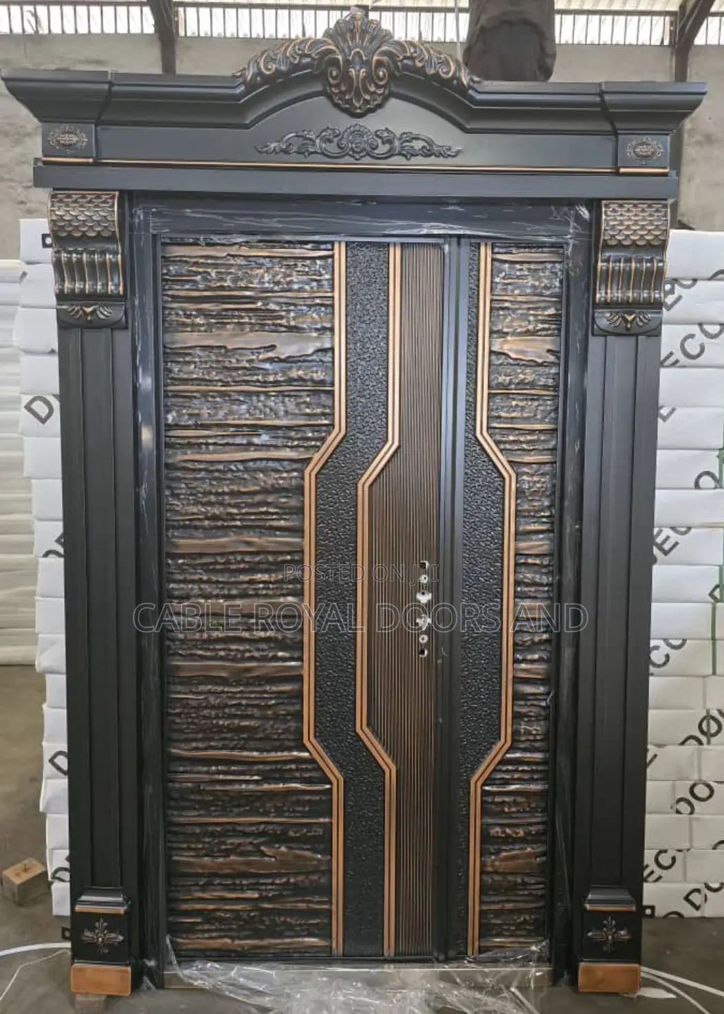 Copper Cast Security Door 6890