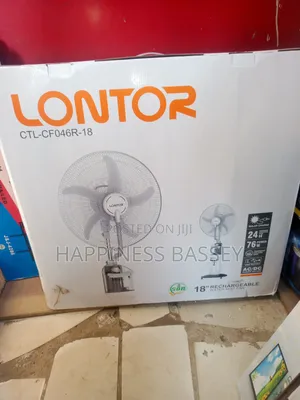 Lontor Rechargeable Mist Fan 18"