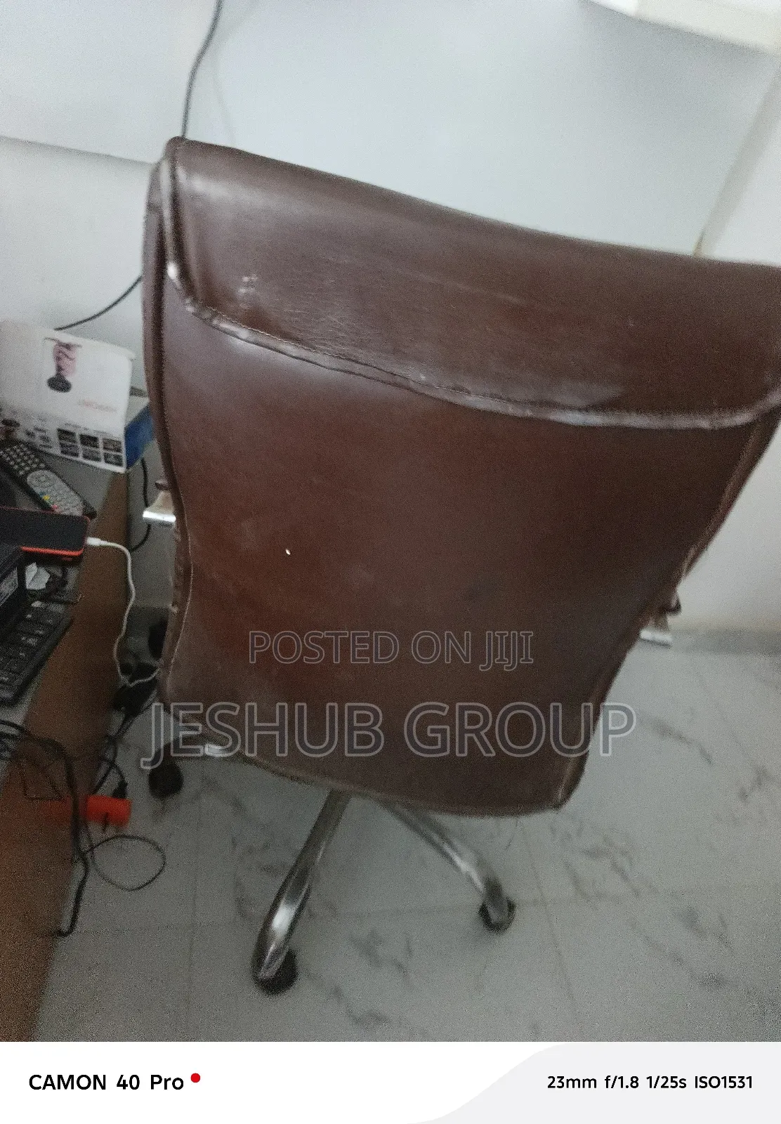 Office Chair and Table