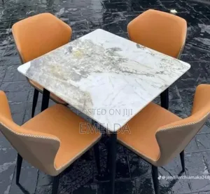 Beautiful 4 Seater Marble Dinning Set For