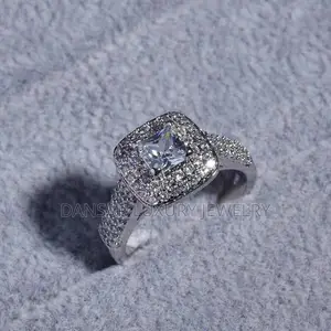 Full Stone Proposal Ring