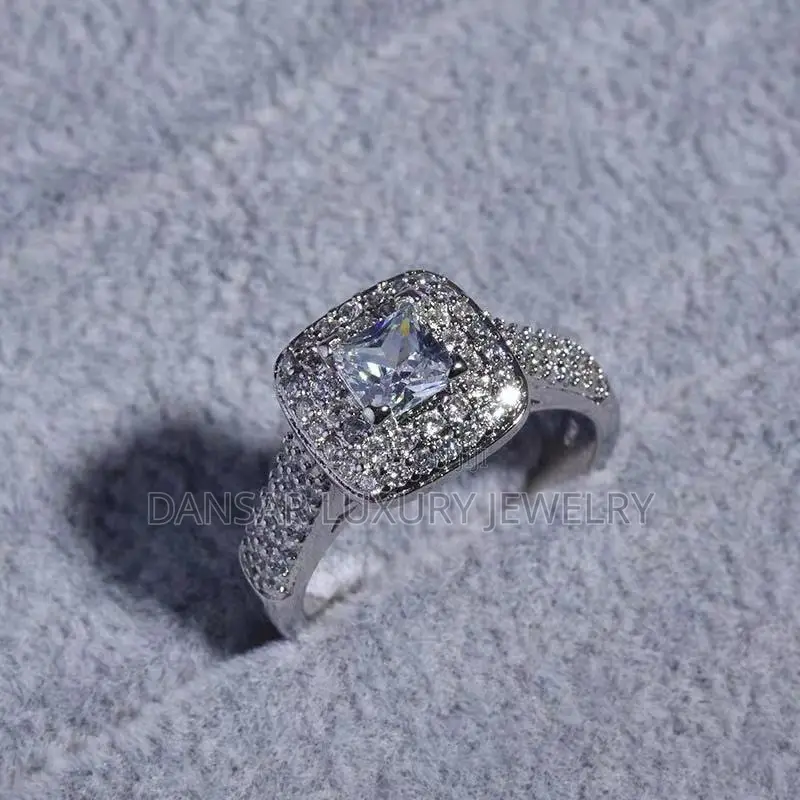 Full Stone Proposal Ring