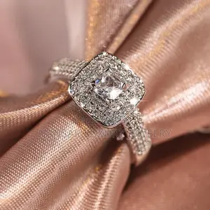 Full Stone Proposal Ring