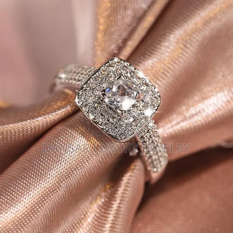 Full Stone Proposal Ring