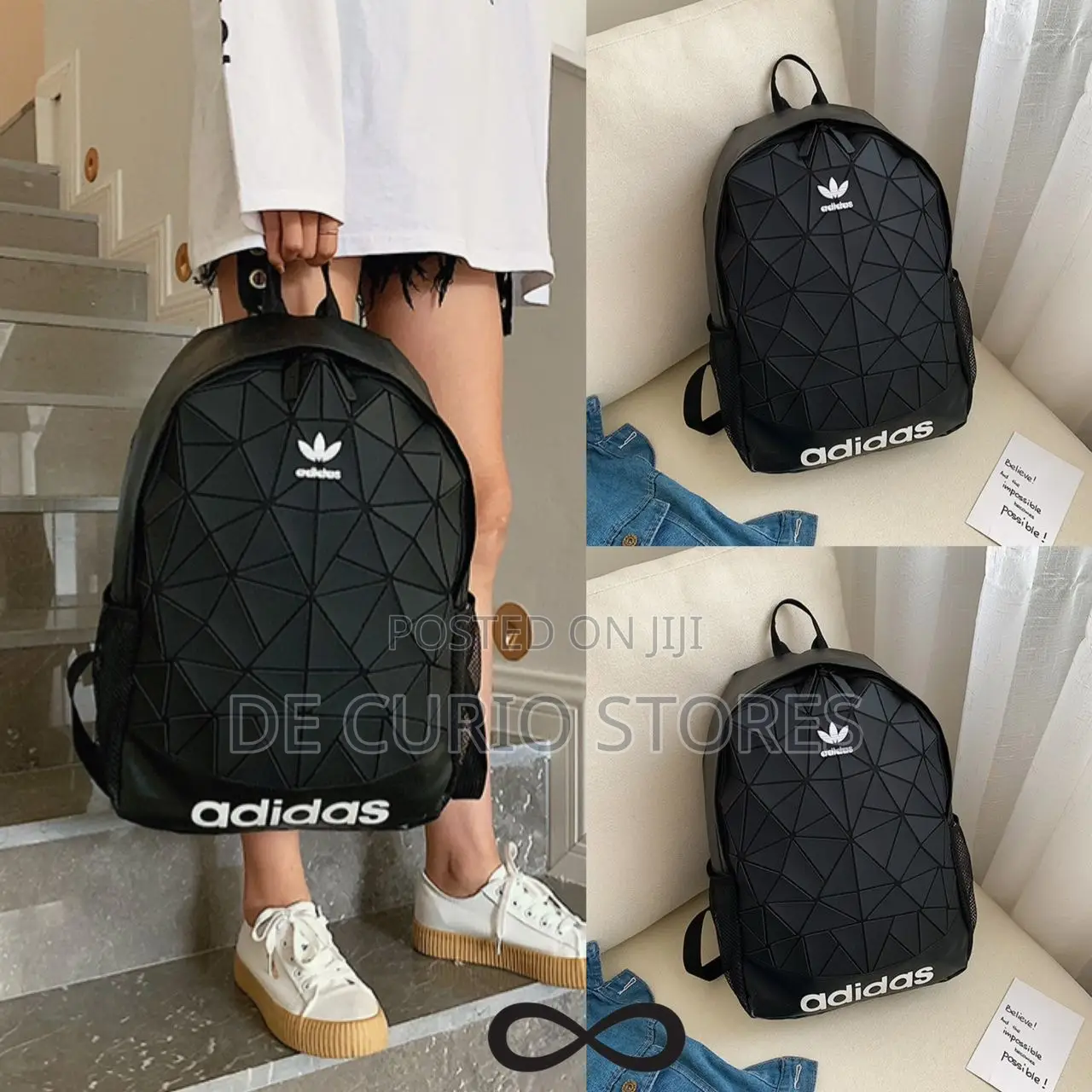 Adidas Reflective Back Pack